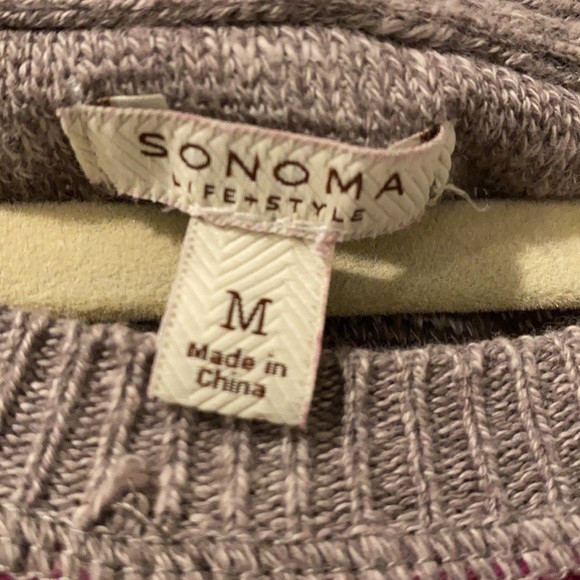 Multi color striped Sweater - Picture 2 of 3